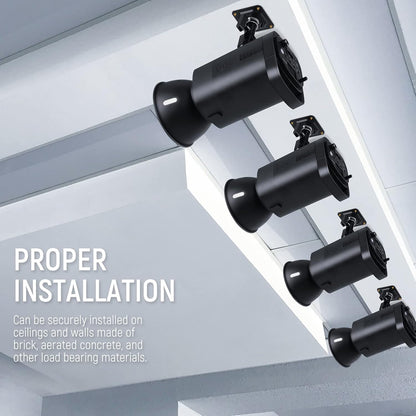 Neewer ST-NA-9: Ceiling Mount Adapter with 5/8” Stud and 1/4” Screw (4 Pack)