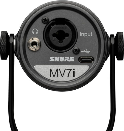 Shure MV7i Smart USB/XLR Podcast Microphone