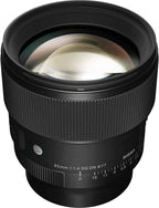 Sigma E11SG85F14SE 85mm F1.4 Sony E-Mount Lens Bundle