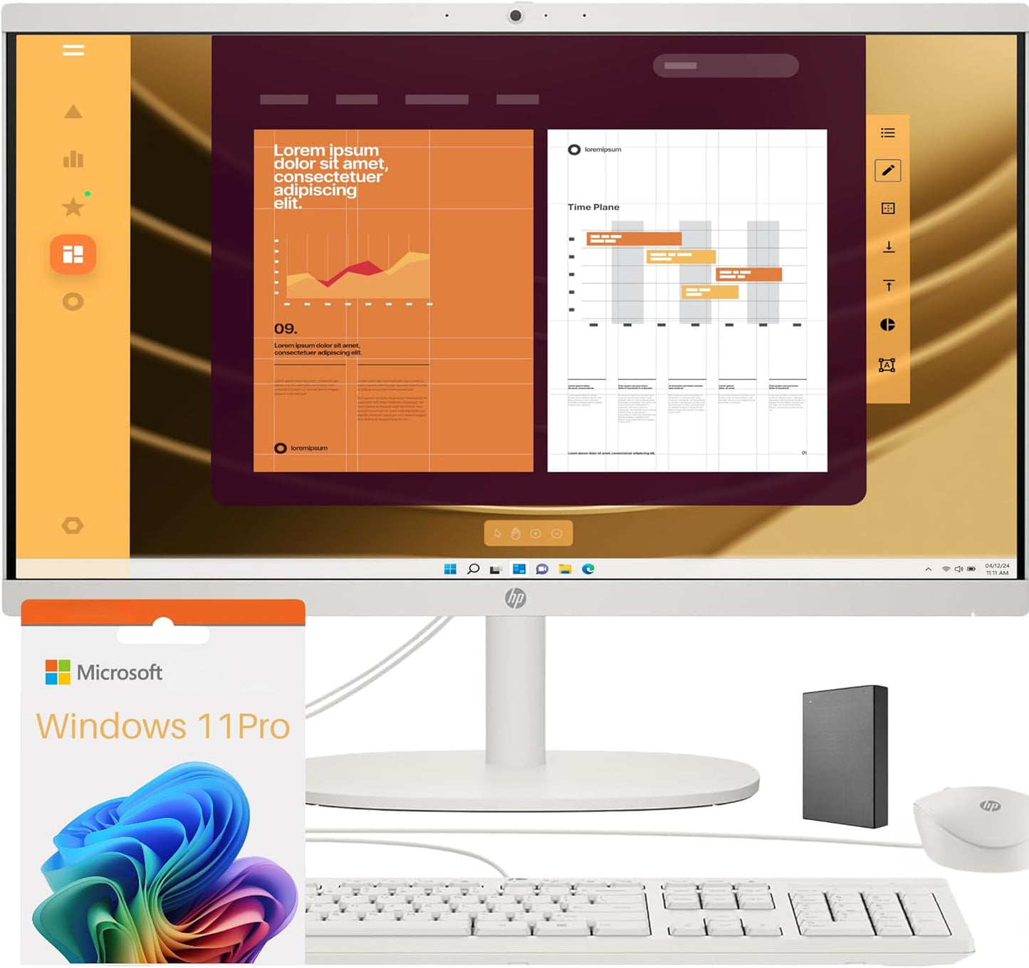 HP 22D 21.5" All-in-One Desktop PC 64GB RAM 1TB SSD