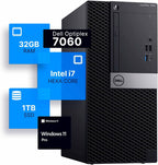 Dell 7060 Optiplex i7 1TB SSD Renewed Desktop