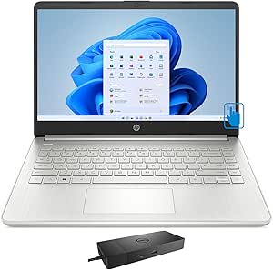 HP -DQ2039 Laptop i3-1115G4 8GB 1TB SSD 14" Touchscreen Dock