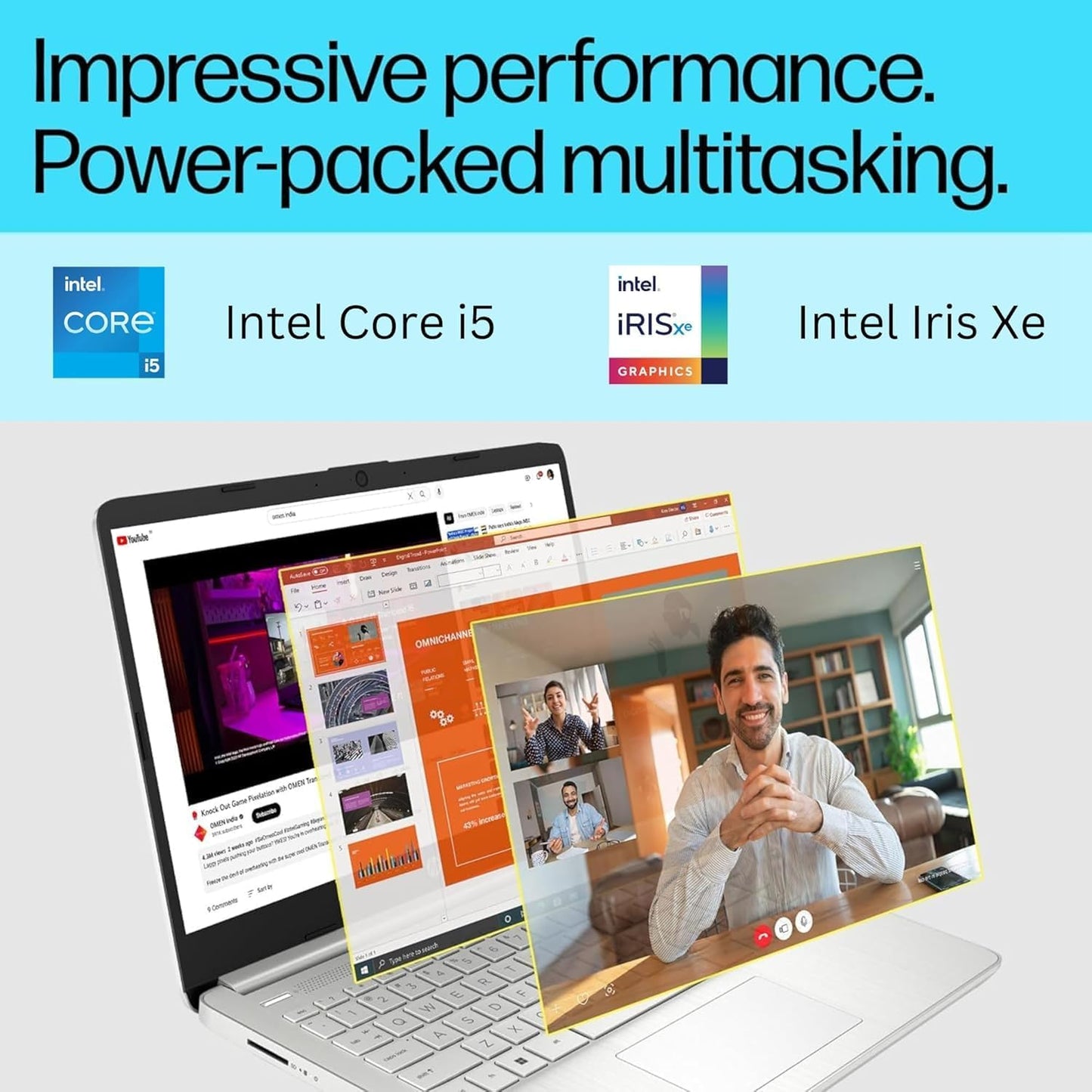 HP hp 15 i5 Essential Business Laptop with Accessories