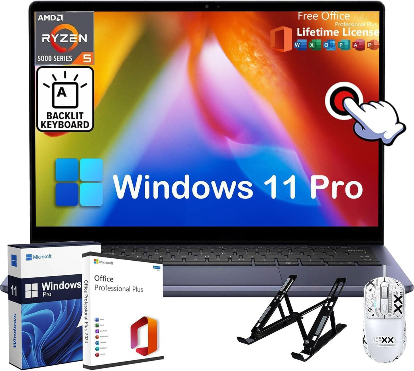 Dell Inspiron 2-in-1 Laptop Ryzen 5 1TB SSD