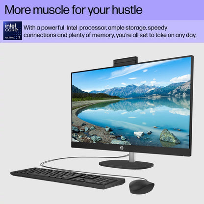 HP TPC-Q095-27 27" Touchscreen All-in-One Desktop Ultra 7 64GB 4TB SSD