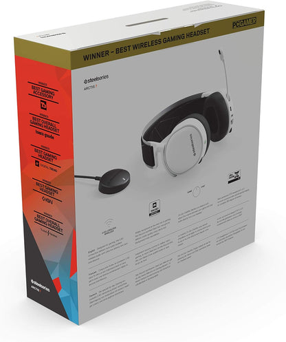 SteelSeries 61508 Arctis 7 Wireless Gaming Headset DTS Surround White