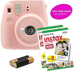 Fujifilm Instax Mini 9 Renewed Instant Camera Bundle