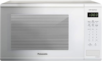 Panasonic NNSG676W Genius Countertop Microwave Oven White 1100W