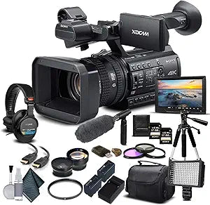 Sony PXW-Z150 4K XDCAM Camcorder Pro Bundle
