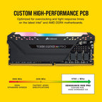 Corsair CMW32GX4M2D3600C18 Vengeance RGB Pro 32GB DDR4 3600MHz