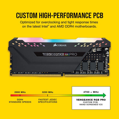 Corsair CMW16GX4M2C3200C16 Vengeance RGB Pro 16GB DDR4