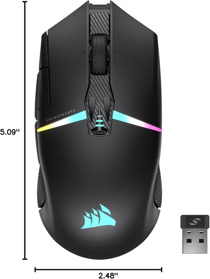 Corsair NIGHTSABRE RGB Wireless Gaming Mouse