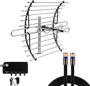 GE Attic TV Antenna Long Range HDTV 4K
