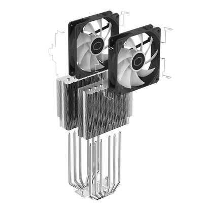 Cooler Master RR-D6NA-17PA-R1 Hyper 620S CPU Air Cooler