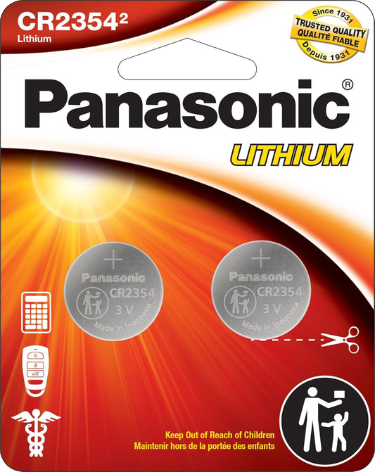 Panasonic CR2354PA/2BL 3V Lithium Coin Cell 2-Pack