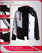 Spyder Women's Snow Ski 3-in-1 Winter Jacket