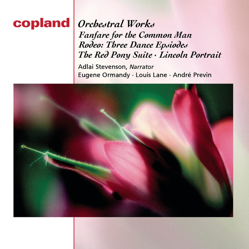 Sony Copland: Orchestral Works - Fanfare, Rodeo, Portrait CD — main product image