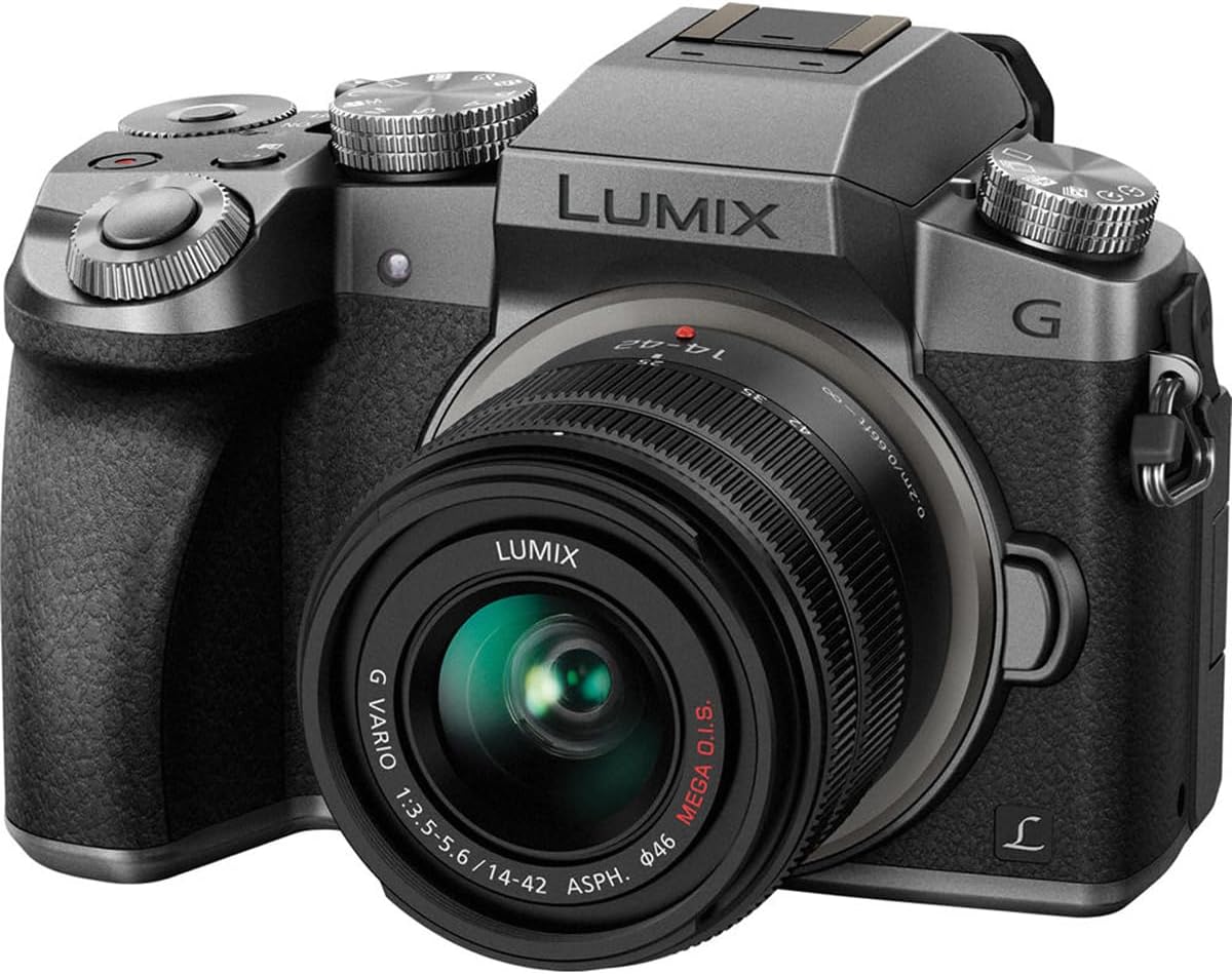 Panasonic DMC-G7KS 4K Mirrorless Camera 14-42mm Lens