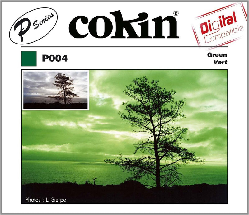 Cokin WP1R004 P-Series Green Filter for B&W Photography — main product image