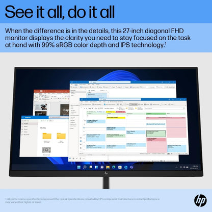 HP E27 G5 27" Full HD IPS Monitor