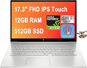 HP ENVY 17 i7 MX330 Touchscreen Business Laptop