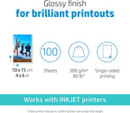 HP CR668A Premium Plus 4x6 Glossy Photo Paper