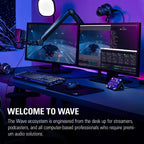 Elgato 10AAM9901 Wave Mic Arm Premium Broadcasting Boom