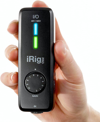 IK Multimedia IP-IRIG-PROIO-IN iRig Pro I/O Audio Interface