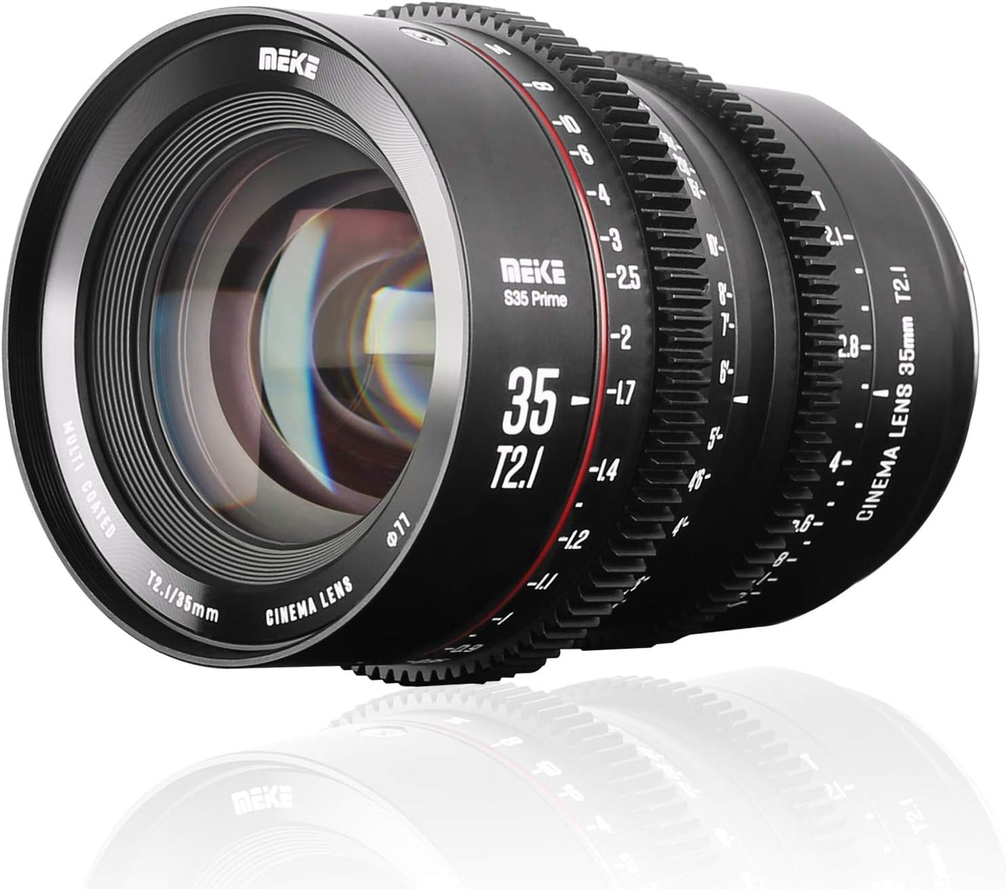 Meike 35mm T2.1 S35 EF Mount Cinema Lens