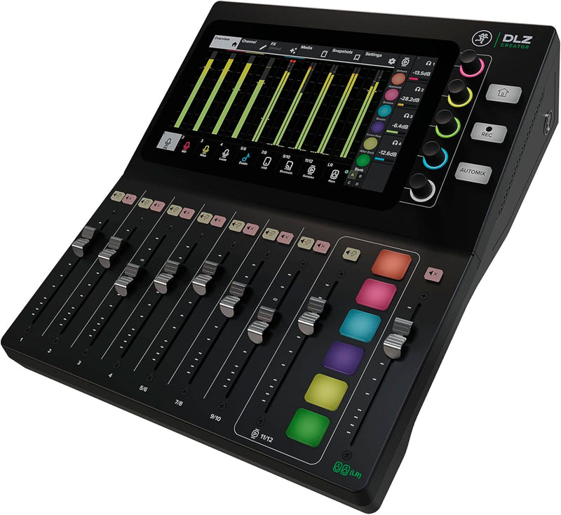 Mackie DLZ Creator 12-Channel Digital Broadcast Mixer — main product image