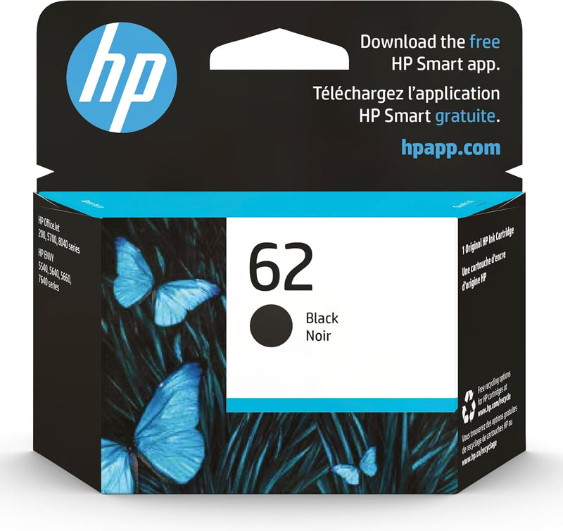 HP C2P04AN#140 62 Black Original Ink Cartridge — main product image
