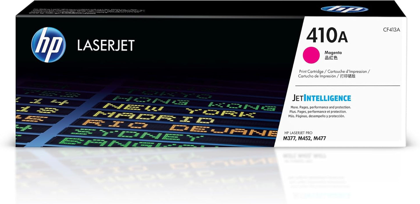 HP CF413A 410A Magenta LaserJet Toner Cartridge