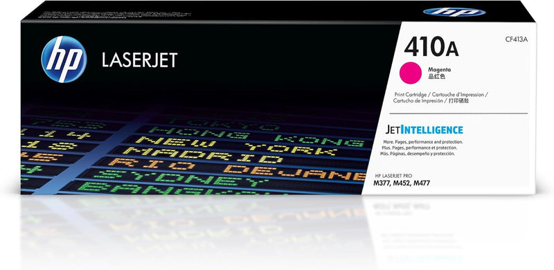 HP CF413A 410A Magenta LaserJet Toner Cartridge — main product image