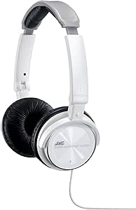 JVC HAS360W Free Style Folding Headphones