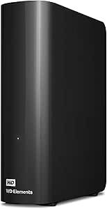 Western Digital WDBWLG0080HBK 8TB Elements USB 3.0 External HDD