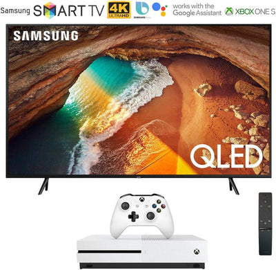 Samsung E2SAMQN82Q60RA 82-Inch QLED 4K Smart TV Xbox Bundle