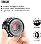 Meike mk35mm F1.7 Manual Focus Lens Micro Four Thirds Olympus Panasonic