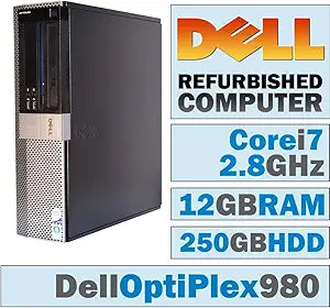 Dell OptiPlex 980 i7 Desktop 12GB DDR3 No OS