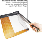 Westcott 15106 12'' TrimAir Guillotine Paper Cutter - 30 Sheet