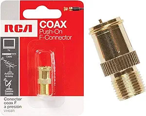 RCA VH68R RG6 Coax Quick F Connector — main product image