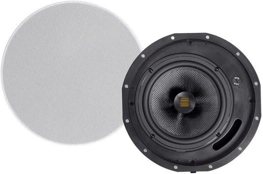 Monoprice 124435 Amber 6.5in Carbon Fiber Ceiling Speakers