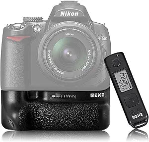 Meike MK-D5500 Pro Battery Grip Remote Nikon — main product image