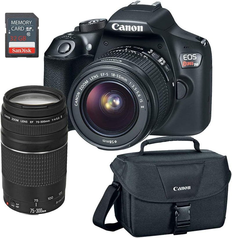 Canon canon eos rebel t6 DSLR Camera Lens Bundle Renewed — main product image