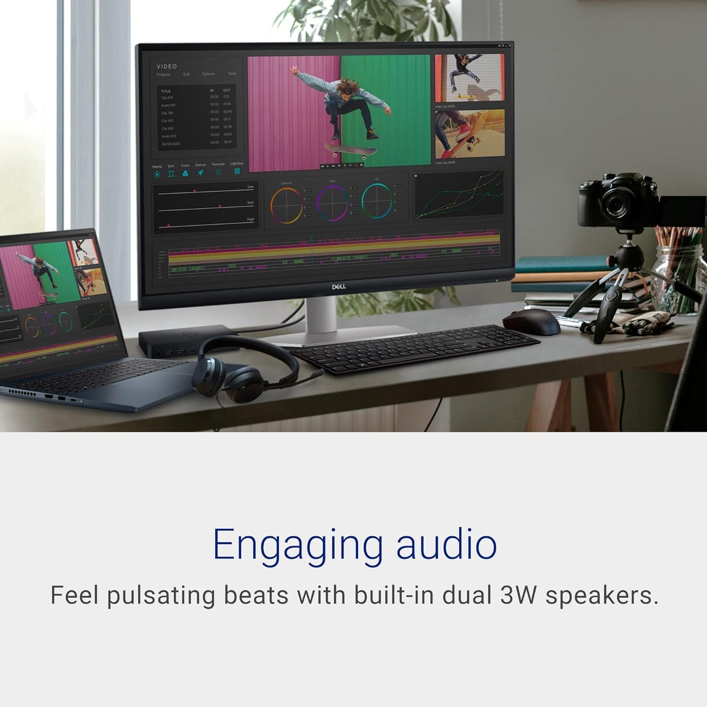 Dell S2721QS 27-Inch 4K UHD IPS Monitor