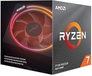 AMD Ryzen 7 3700X CPU 8-Core Processor Cooler