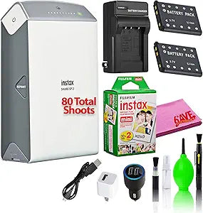 Fujifilm 16522232 Instax Share SP-2 Smartphone Printer Kit
