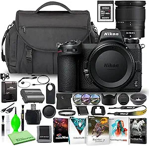 Nikon Z7 II-1656 Mirrorless Camera 24-70mm Lens Bundle