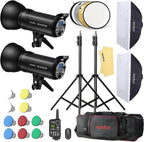 Godox SK400II-V Studio Strobe Flash Light Kit
