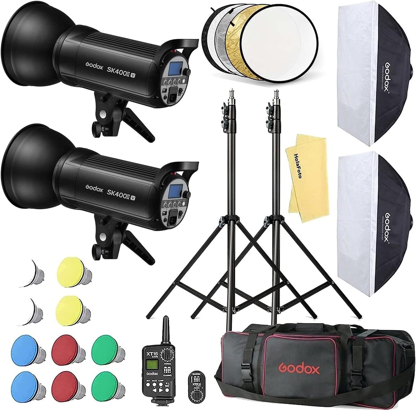 Godox SK400II-V Studio Strobe Flash Light Kit