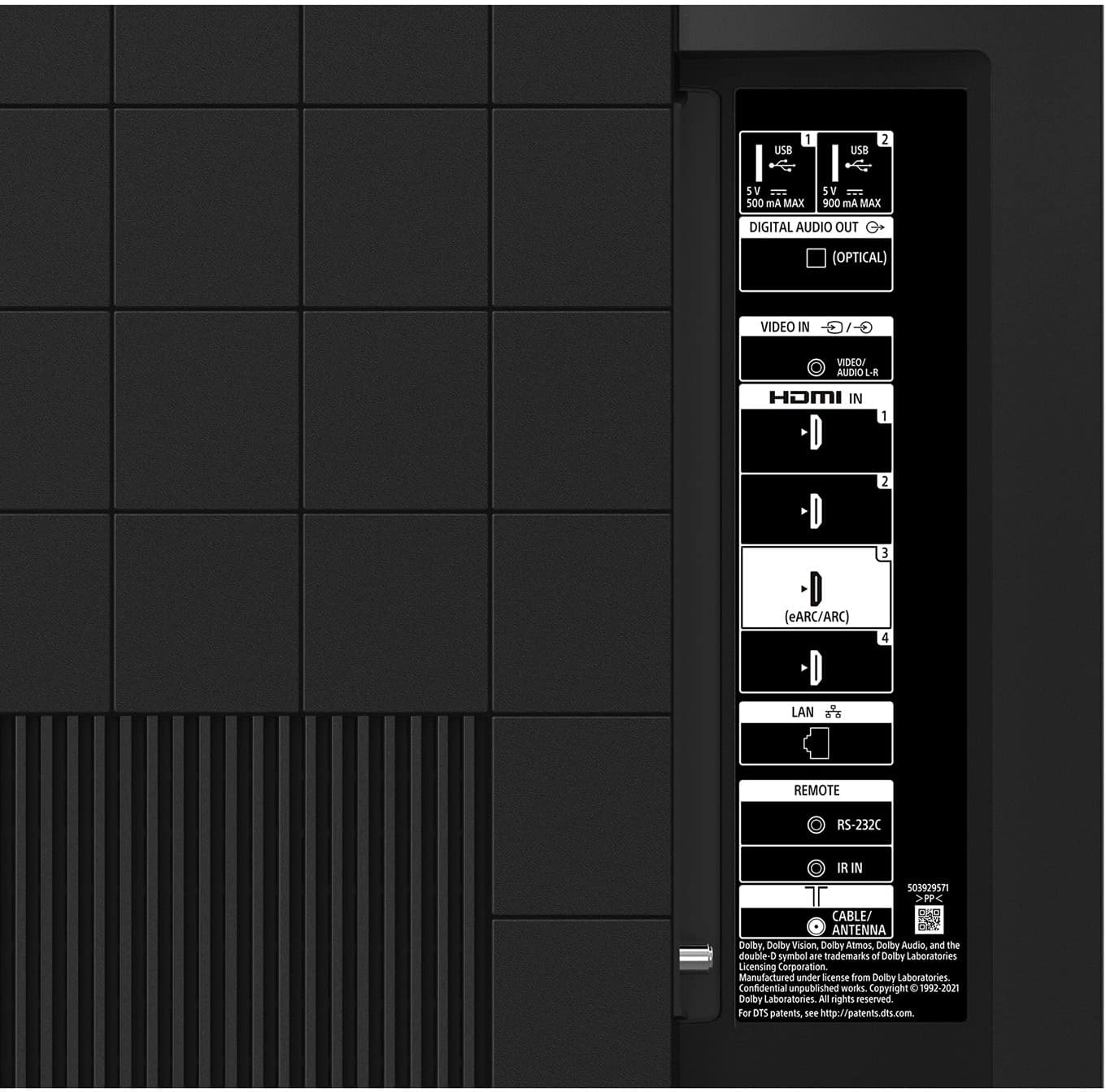 Sony KD50X80K 50 Inch 4K Ultra HD Smart Google TV
